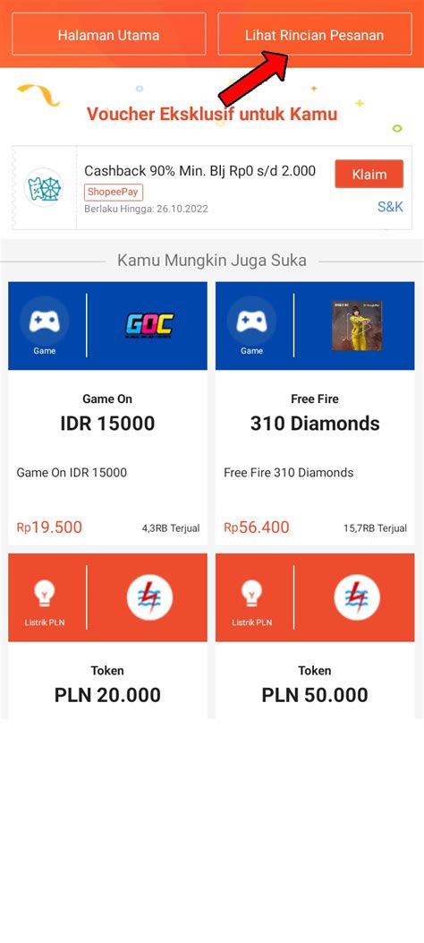 web top up free fire voucher data sampai event selesai klaim diskon Amazon diamond harga terjangkau jangan sampai kehabisan voucher image 1
